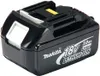 A black Makita 18V Lithium-ion battery pack with white and yellow accents, shown from a diagonal angle against a white background. Náhľad obrázku produktu