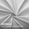 EVE Textile Spannbettlaken 200 x 200cm Weiß 100 % Baumwolle Produktbild-Vorschau 7