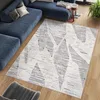 Teppich Wohnzimmer Schlafzimmer Kurzflor Modern Meliert Produktbild-Vorschau 1