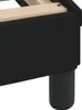 Design Bettgestell mit Kopfteil Schwarz 140x200 cm Samt, Produktbild-Vorschau 8