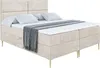 ALTDECOR  Boxspringbett mit Gold Füßen, Matratze und Produktbild-Vorschau 2