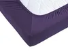 A close-up view of a fitted sheet on a mattress. Produktbild-Vorschau