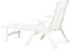 Lettino pieghevole in plastica bianco Anteprima dell’immagine prodotto 5