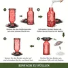 Glas Kolibri Futterspender 710 ml mit 6 Futteröffnungen Produktbild-Vorschau 3