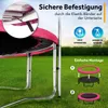 KIDUKU® Trampolína Okrajová ochrana Ružová Ø427 cm Ochrana Náhľad obrázku produktu 3