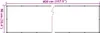 A diagram showing the dimensions of a balcony screen. Produktbild-Vorschau