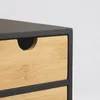 Bambusový organizér na stôl HEGO, 16 cm, 3 zásuvky Náhľad obrázku produktu 9