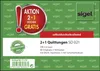 Sigel® T1178 2 + 1 scontrini promozionali con stampa di Anteprima dell’immagine prodotto 1