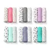 Six sets of rolled-up baby blankets are displayed against a white background. Produktbild-Vorschau