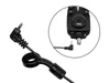 A close-up view of a fishing bite alarm and its connecting cable, presented on a white background. Produktbild-Vorschau