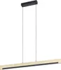 Eglo LED Pendelleuchte Camacho schwarz-braun 110 x 6 cm Produktbild-Vorschau 1