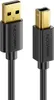 deleyCON 3,0m USB 2.0 Datenkabel Druckerkabel Scannerkabel Produktbild-Vorschau 3