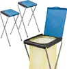 ONVAYA® Müllsackständer | 2 Stück | blau | bis 120 Liter |  Produktbild-Vorschau 1