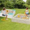 GOPLUS Sitzbagger Kinder, Aufsitzbagger mit 360° drehbarem Produktbild-Vorschau 5