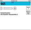 Reyher  Senkschrauben DIN 965 A 2 M 1,6 x 8 -Z A 2 (2000 Produktbild-Vorschau 1