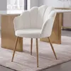 FineBuy Chaise de salle à manger Tulpe, rembourrée de Voir les images du produit 1