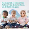 4er Set Schnullerkette Grün mit Metallclip inkl. Produktbild-Vorschau 4