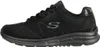 A side view of a black Skechers shoe against a white background. Produktbild-Vorschau