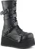 TRASHVILLE-205 Uni Boots von DemoniaCult, Schwarz EU 41, US Produktbild-Vorschau 1