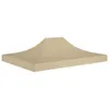 vidaXL Tetto per tende da festa 4,5x3 m Beige 270 g/m² Anteprima dell’immagine prodotto 10
