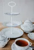 Dreiteilige Etagere, blaue Valbella, Verona, tschechisches Produktbild-Vorschau 3