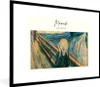 MuchoWow® Gerahmtes Poster Kunst - Munch - Der Schrei 80x60 Produktbild-Vorschau 1