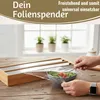 LS-LebenStil 2-fach Holz Folienspender Bambus Schubladen Produktbild-Vorschau 9