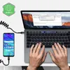 Cavo Telefonico A Molla Led Veloce Mcdodo Omega  Usb Tipo-C Anteprima dell’immagine prodotto 20