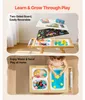 Tavolino sensoriale 7 in 1 SucceBuy per bambini, tavolino Anteprima dell’immagine prodotto 5