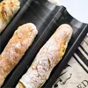 Forma na bagety Baguette Tray Moulle Baguette Oven Černá Náhled obrázku produktu 4