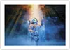 Poster - Poster ohne Rahmen - Astronaut Licht Kosmos - Produktbild-Vorschau 1