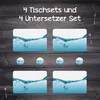 Tischset 4x45x30 cm + 10fi cm Platzset Tischmatte Produktbild-Vorschau 4