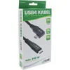 InLine® Câble USB4, USB-C unilatéral coudé, PD 240W 8K60Hz, Voir les images du produit 3