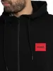 HUGO Daple212 Kapuzenpullover mit Reißverschluss, Schwarz Produktbild-Vorschau 13