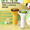 Mikroskop dziecięcy 1000× z kamerą 200 MP – ekran LED & Podgląd zdjęcia produktu 1