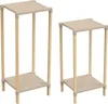FixWood Pflanzenständer Set – 2-tlg. Holz Blumenregal für Produktbild-Vorschau 1