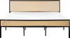BELIANI Bett Schwarz Metall mit Lattenrost 180x200 cm Hohes Produktbild-Vorschau 5