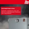 ITA Fumoir 7001 - Premium Fumoir à 3 étages 81 cm - Acier Voir les images du produit 6