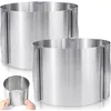 Tortenringe, Verstellbarer Tortenring aus Edelstahl (2 Produktbild-Vorschau 1