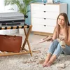 Portavaligie Relaxdays, pieghevole, in bambù, L x P x A: 56 Anteprima dell’immagine prodotto 3