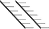 Two black metal wine racks, each with multiple horizontal shelves, are shown against a white background. Náhľad obrázku produktu