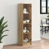 vidaXL Credenza Artisan rovere 35 x 37 x 142 cm Materiale a Anteprima dell’immagine prodotto 4