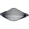 The inside of a blue Lacoste satchel bag is shown from a top-down view. Produktbild-Vorschau