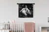 MuchoWow® Wandteppich Wandbehang Flamingo - Tiere - Natur - Produktbild-Vorschau 1