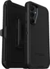 A black OtterBox Defender Series Pro case for a Samsung Galaxy A55 5G is shown with its holster. Náhľad obrázku produktu