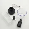 Various parts of a Moulinex immersion blender are laid out on a white surface. Produktbild-Vorschau