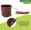 Gartenabfallsack Pop-Up aus Canvas-Stoff, 120 L Produktbild-Vorschau 5