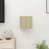 vidaXL Szafka wisząca pod TV dąb sonoma 30,5x30x30 cm Podgląd zdjęcia produktu 11