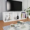 vidaXL Bibliothèque/armoire TV blanc 36x30x114 cm Bois Voir les images du produit 13