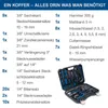 Scheppach Werkzeugkoffer WZK120 - 96-tlg. CV Werkzeugset | Produktbild-Vorschau 7